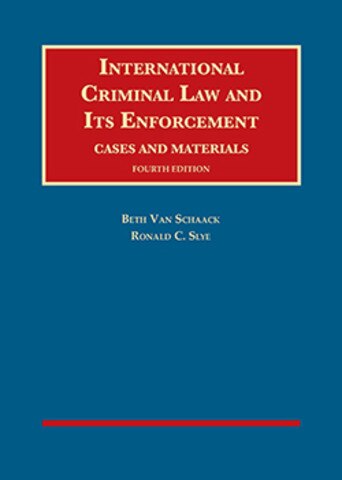 Van Schaack International Criminal Law